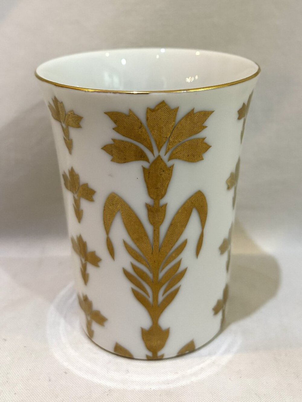 VTG JAPAN Golden Dolphin Porcelain Cup